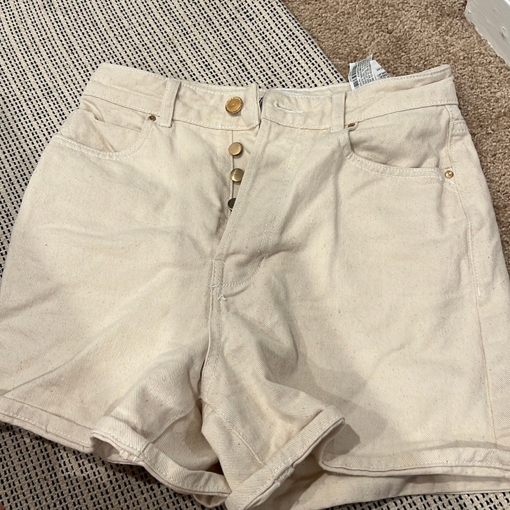 Zara mom high waist short